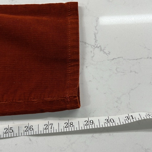 Talbots Rust Corduroy Signature Straight Leg Pants - Picture 5 of 7